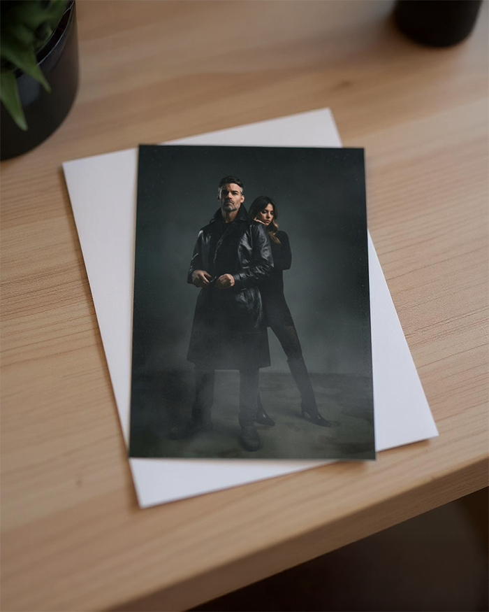 bound by shadows riley x daniel limited edition poster.