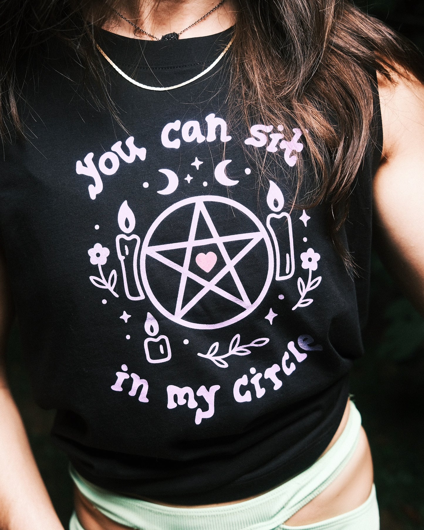 Sit In My Circle Tank Top