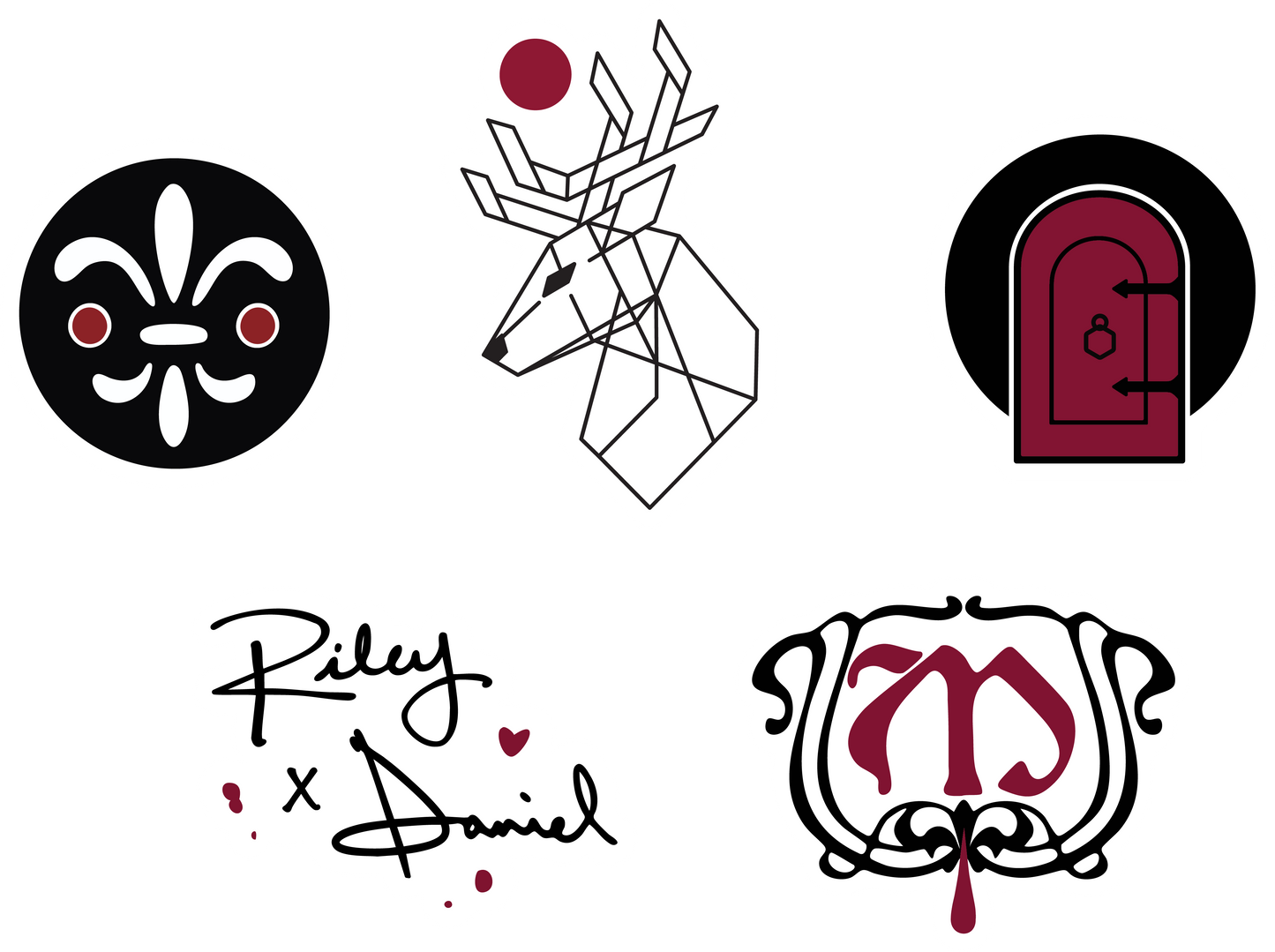 riley x daniel sticker pack.