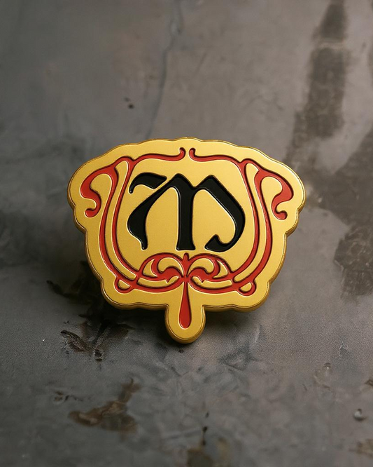 the mikaleson lapel pin.